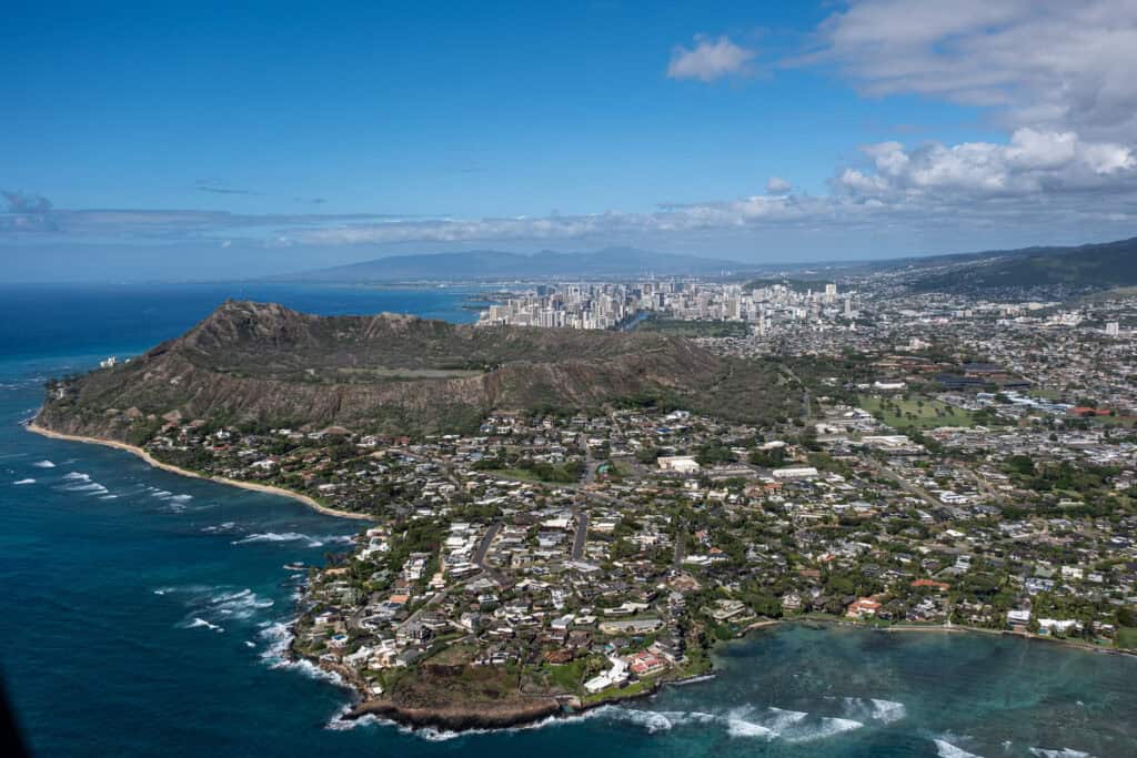 Oahu Helicopter Tour Diamond Head And Honolulu Dscf0602